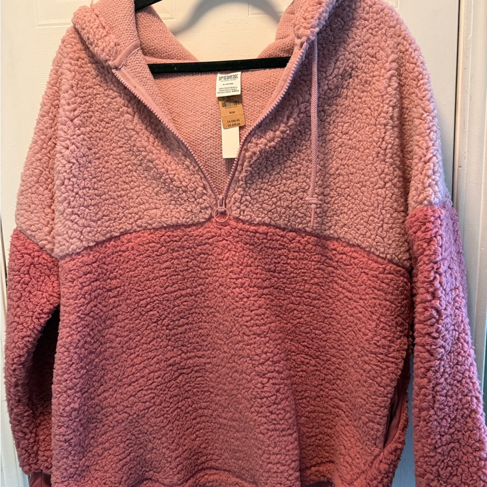 PINK Victoria's Secret Pink Sherpa Hoodie